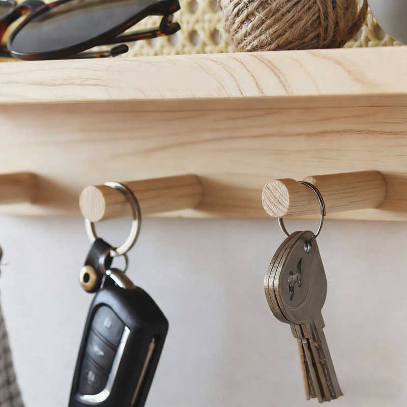 Magazine Holder Rack - AT05-Gantungan Kunci dan Tempat Majalah Anyaman-