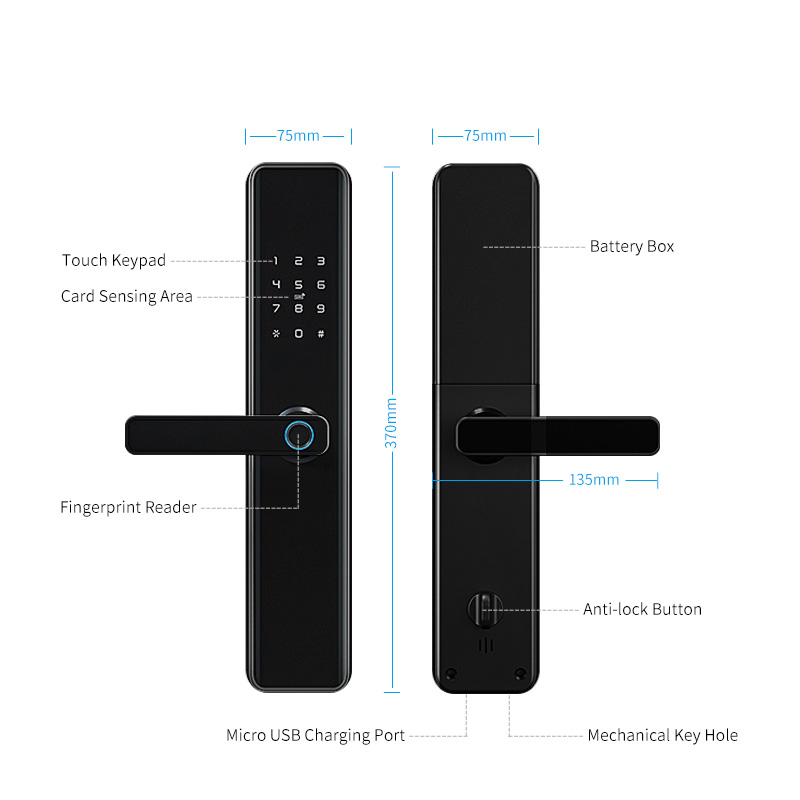 TTlock Bluetooth Wifi kunci pi - Letter Opener Brass ulasan dan harga