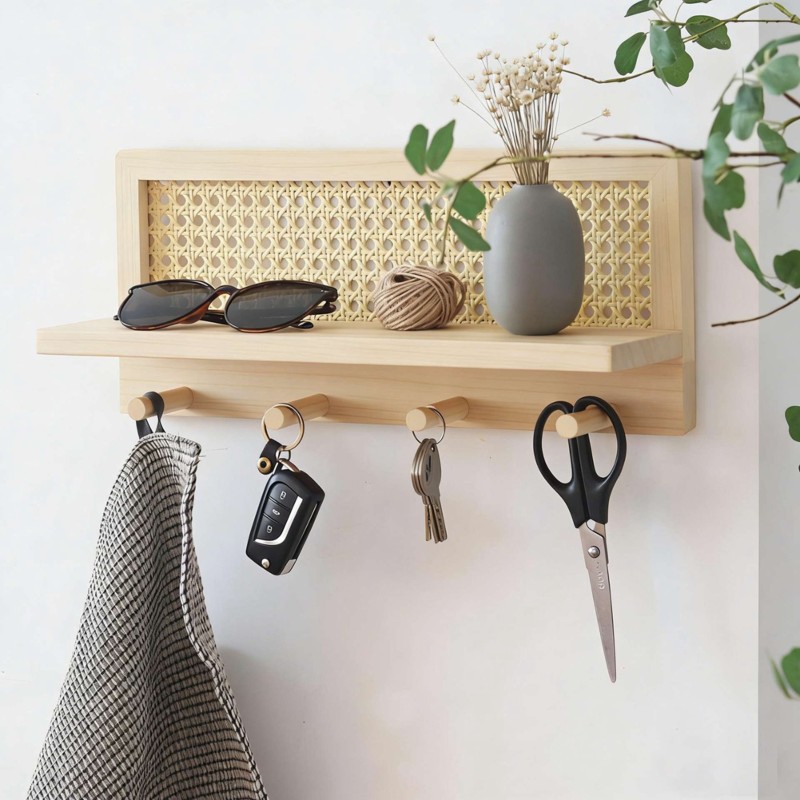 AT05-Gantungan Kunci dan Tempa - Magazine Holder Rack ulasan dan harga