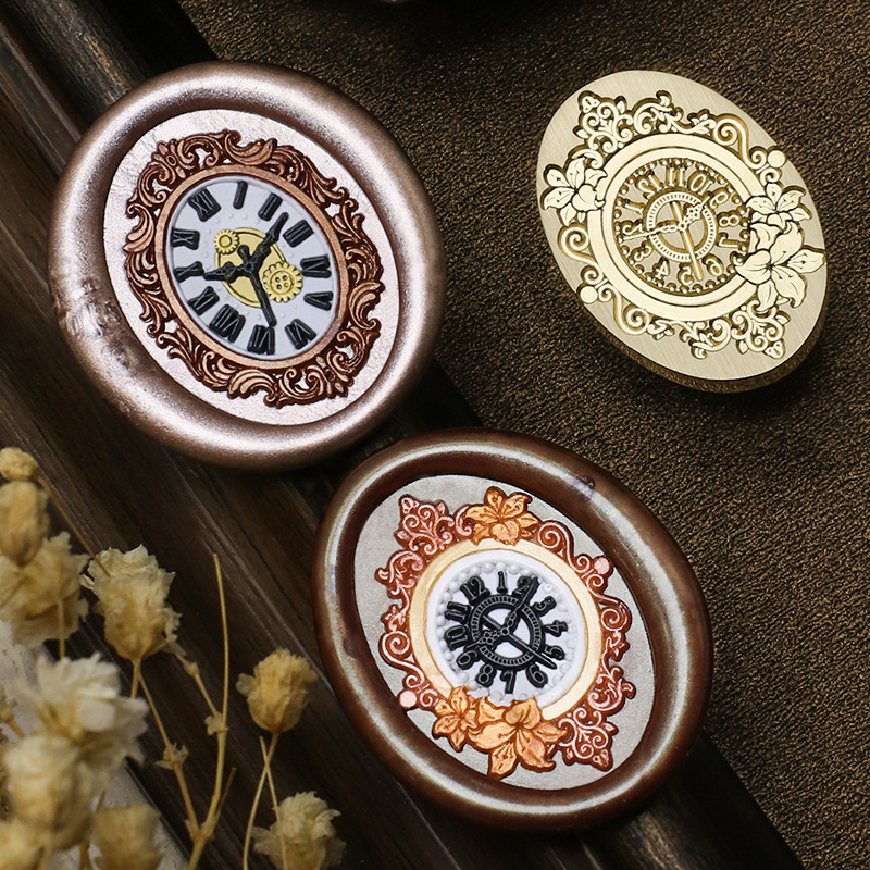 Stempel Lilin Jam Retro Kepala - Wax Seal Stamp Set ulasan dan harga